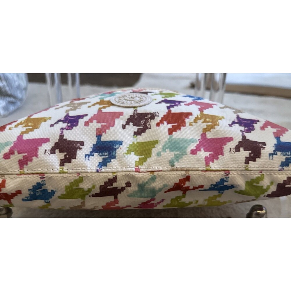 Kipling Multi Color Multi Pocket Nylon Shoulder Bag - Picture 8 of 12